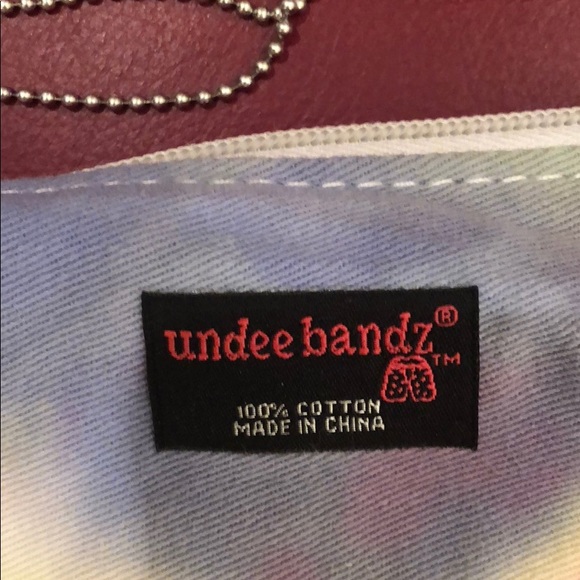 Tye dye Undee Bandz bag with aplique. - Picture 3 of 8